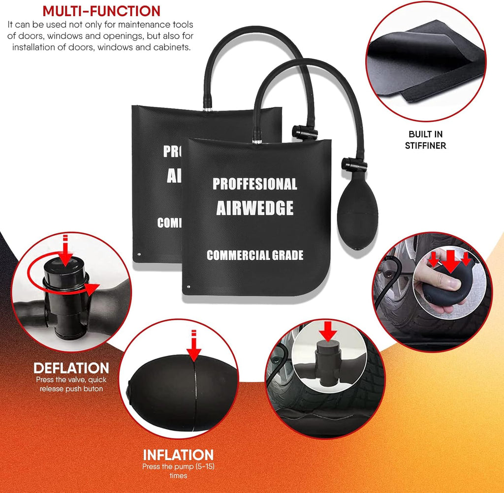 9 Piece Universal Car Tool Kit with Carrying Case Bag M307