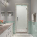 Polished Chrome Frameless Shower Door Q92588