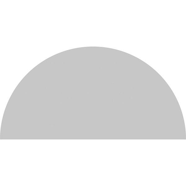 Half Round 3 Spoke PVC Pediment R9520