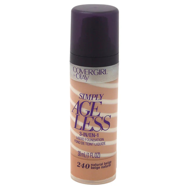3-in-1 Liquid Foundation - # 240 Natural Beige - 1 oz Q4691
