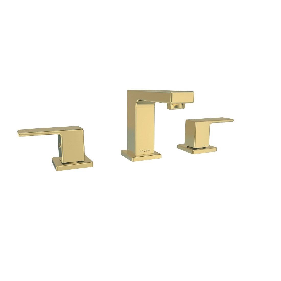 Brushed Nickel 2-Handle Bathroom Faucet D411