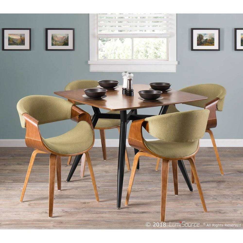 Grey Cross Frame Dining Accent Chair C63196