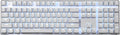 68-Key White Wired Mechanical Gaming Keyboard N383010