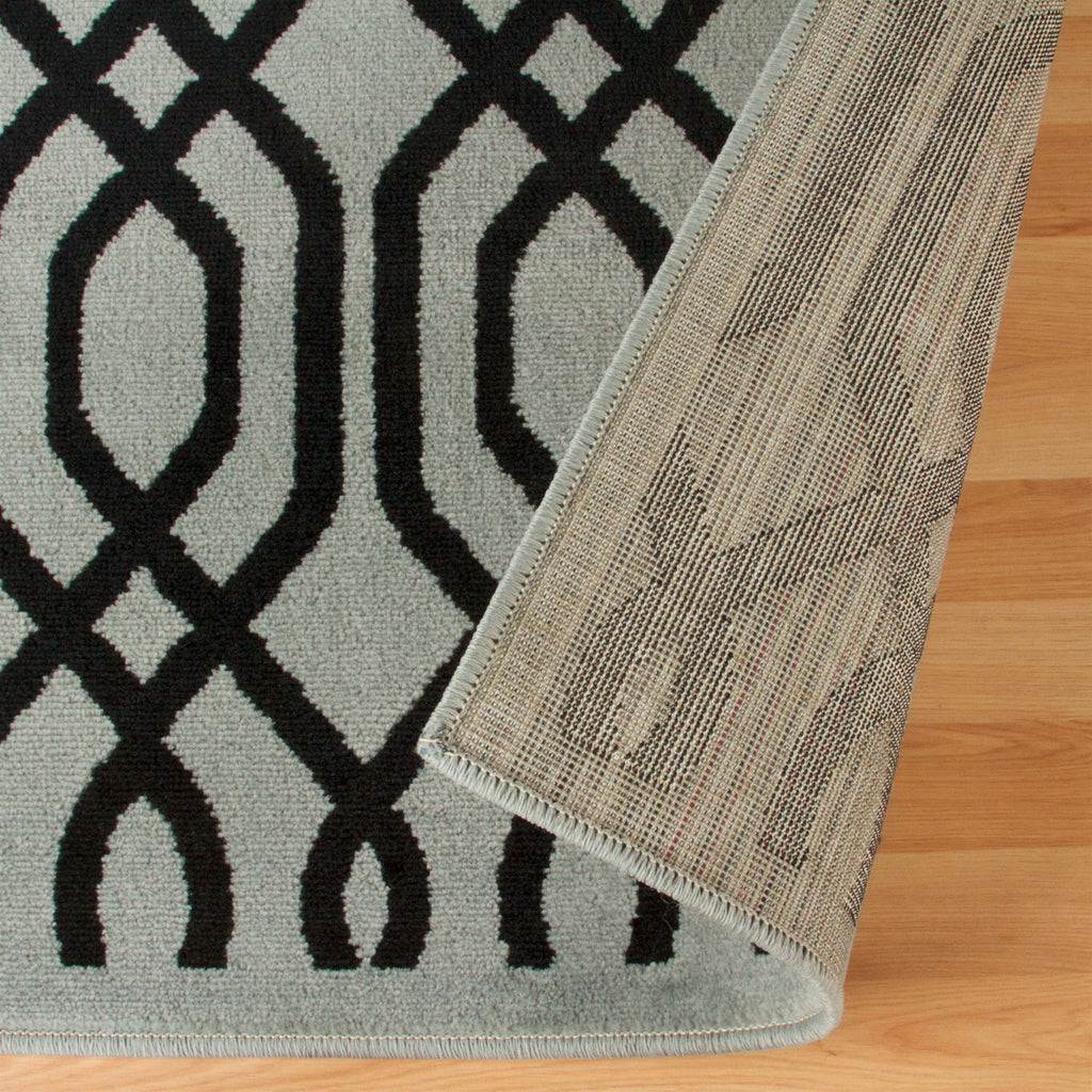 Beige Oriental Floral Runner Rug G2517