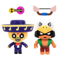 Brawl Stars Bo and Poco Action Figures Guitar Bow Fighter Brawler Set H10995