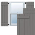 18x22W x 70x22H Primed Composite Board-n-Batten Shutters (Per Pair) L7009