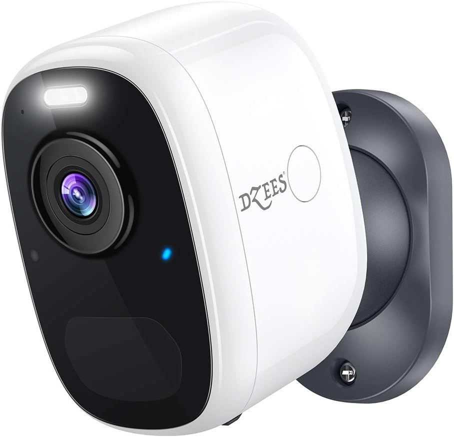Solar Powered Wireless Outdoor Security Camera with 1080P Color Night Vision M5119