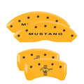 Yellow Caliper Covers for Ford Mustang G410