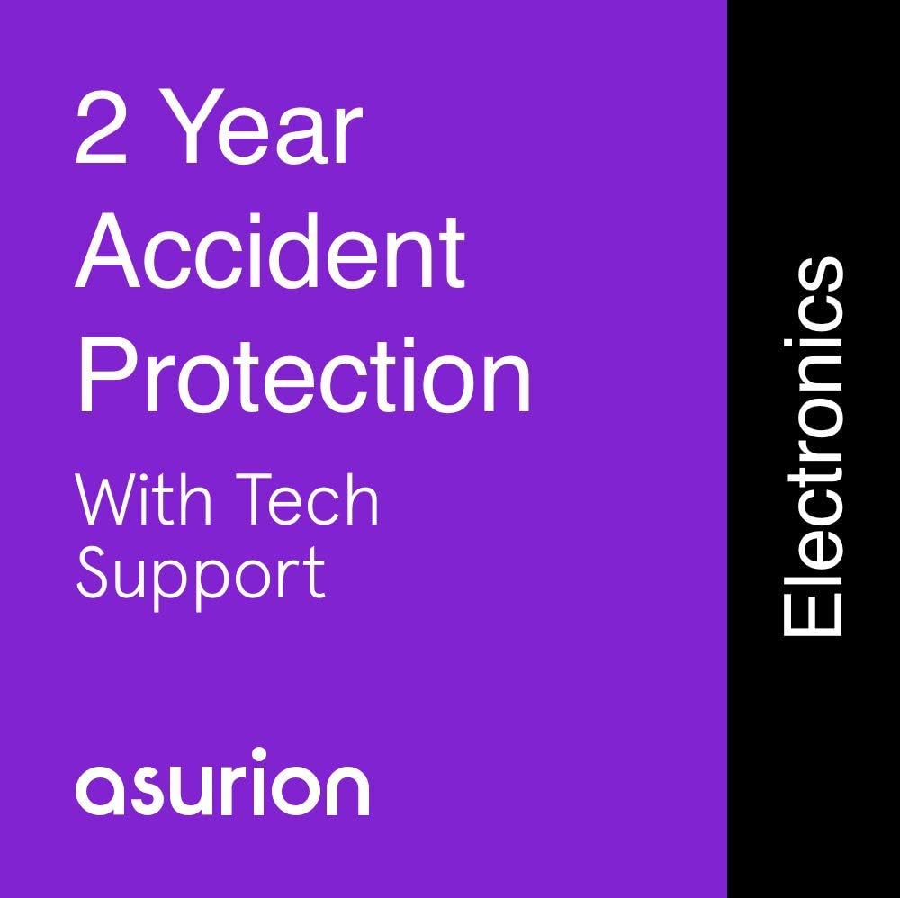 2 Year Portable Electronic Accident Protection Plan with Tech Support T1294