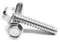 12-14 x 1/2 Sheet Metal Screw Hex Washer Head Type B Low Carbon Steel Zinc Plated J116