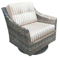 Rye Wicker Swivel Rocker M85410