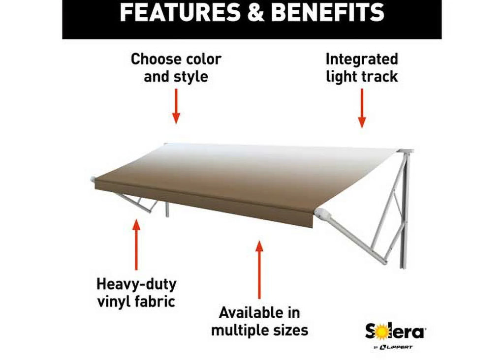 Solera Awning with White Weatherguard W621676