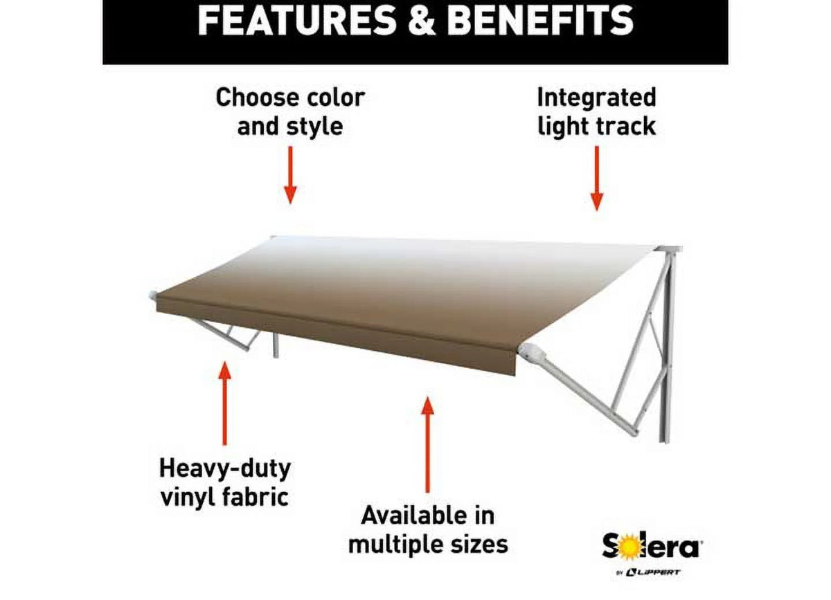 Solera Awning with White Weatherguard W621676