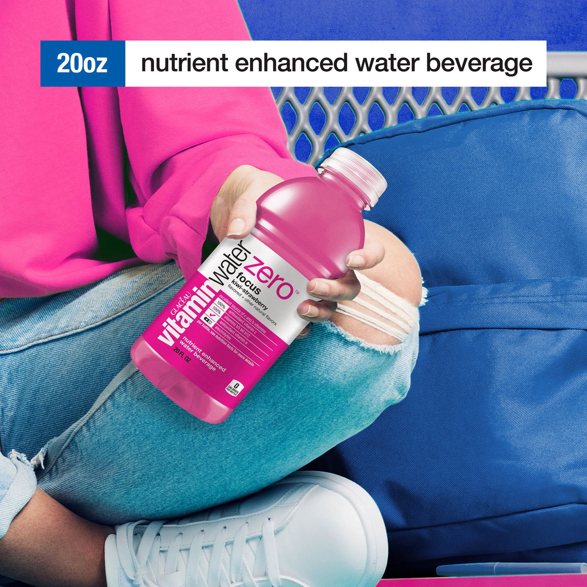 24 Pack Electrolyte Enhanced Water with Vitamins, 20 fl oz S593