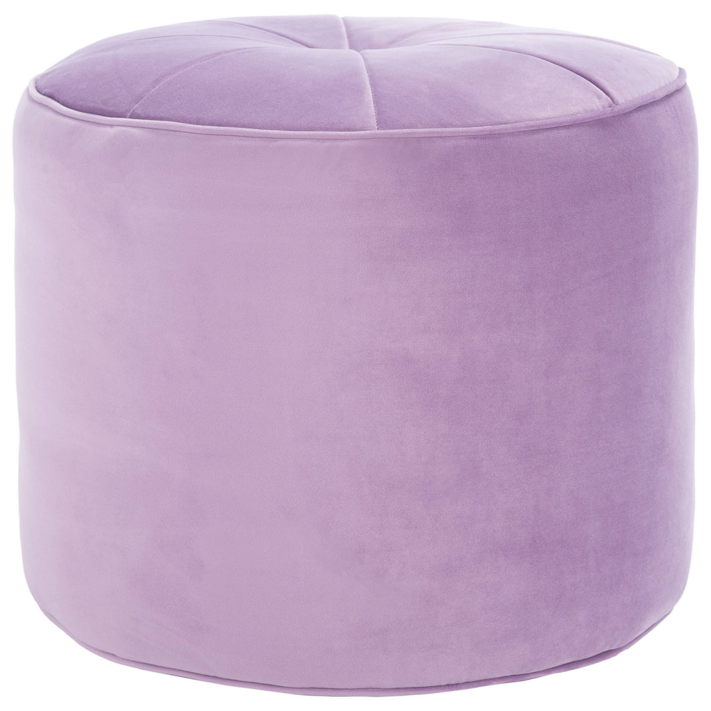 Orange Cylinder Ottoman O227