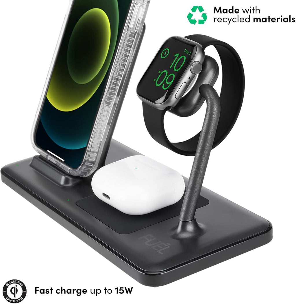 4-in-1 Power Station Black X370
