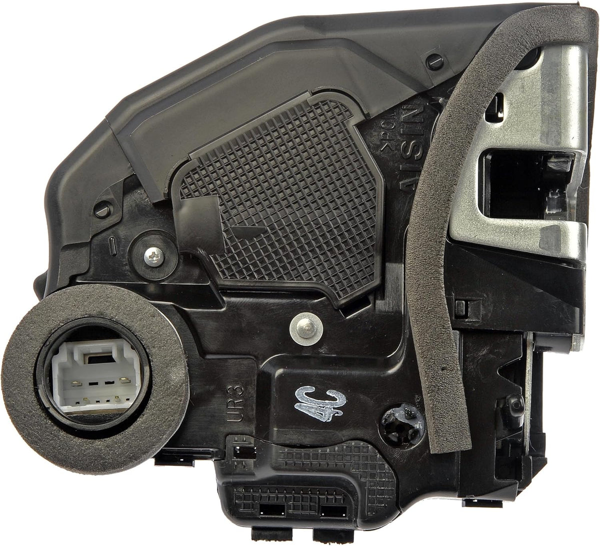 Rear Passenger Side Door Lock Actuator Motor, Black D1381