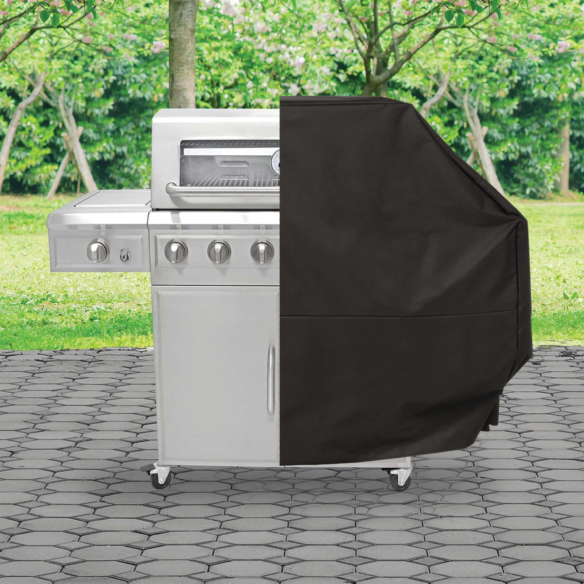 Black 65 In. Grill Cover U1120