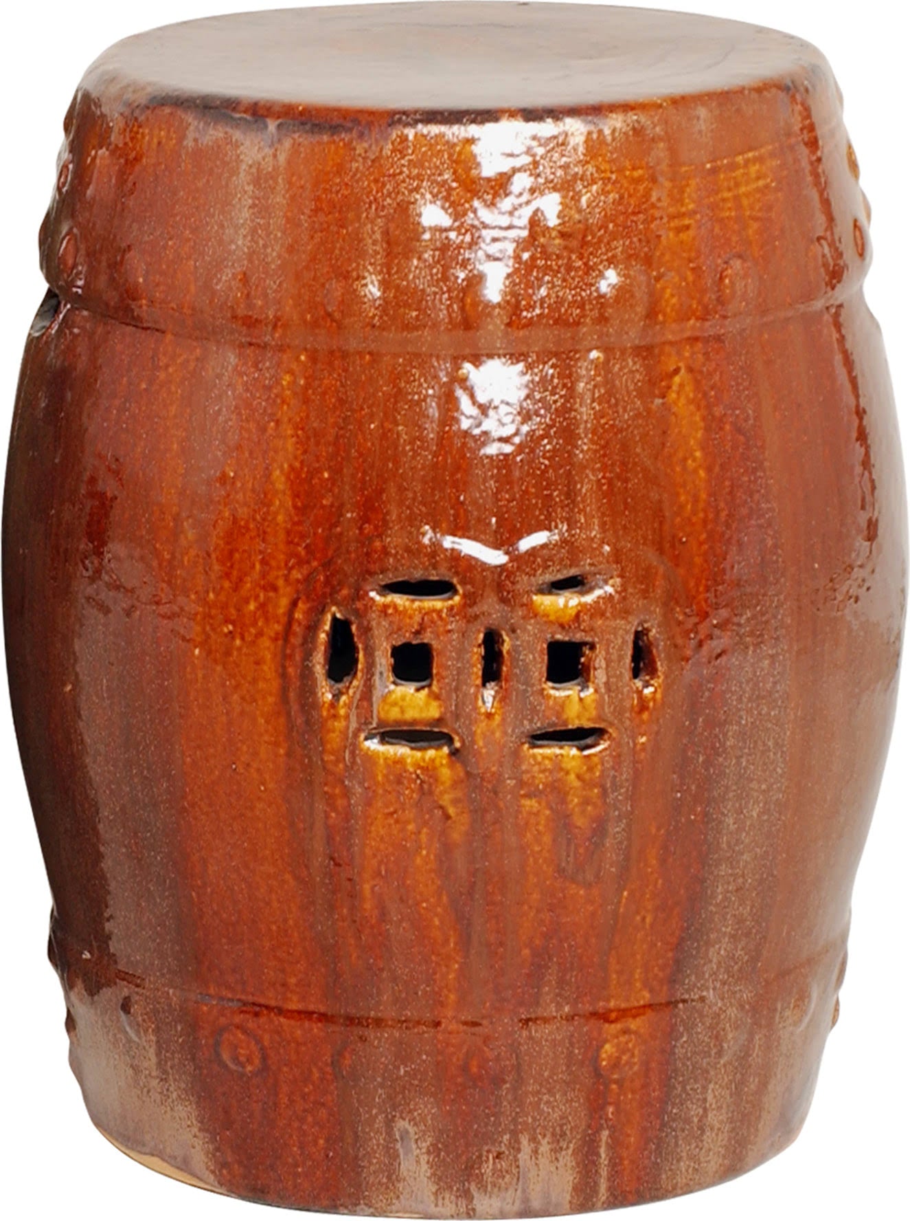 Cinnabar Round Garden Stool P516