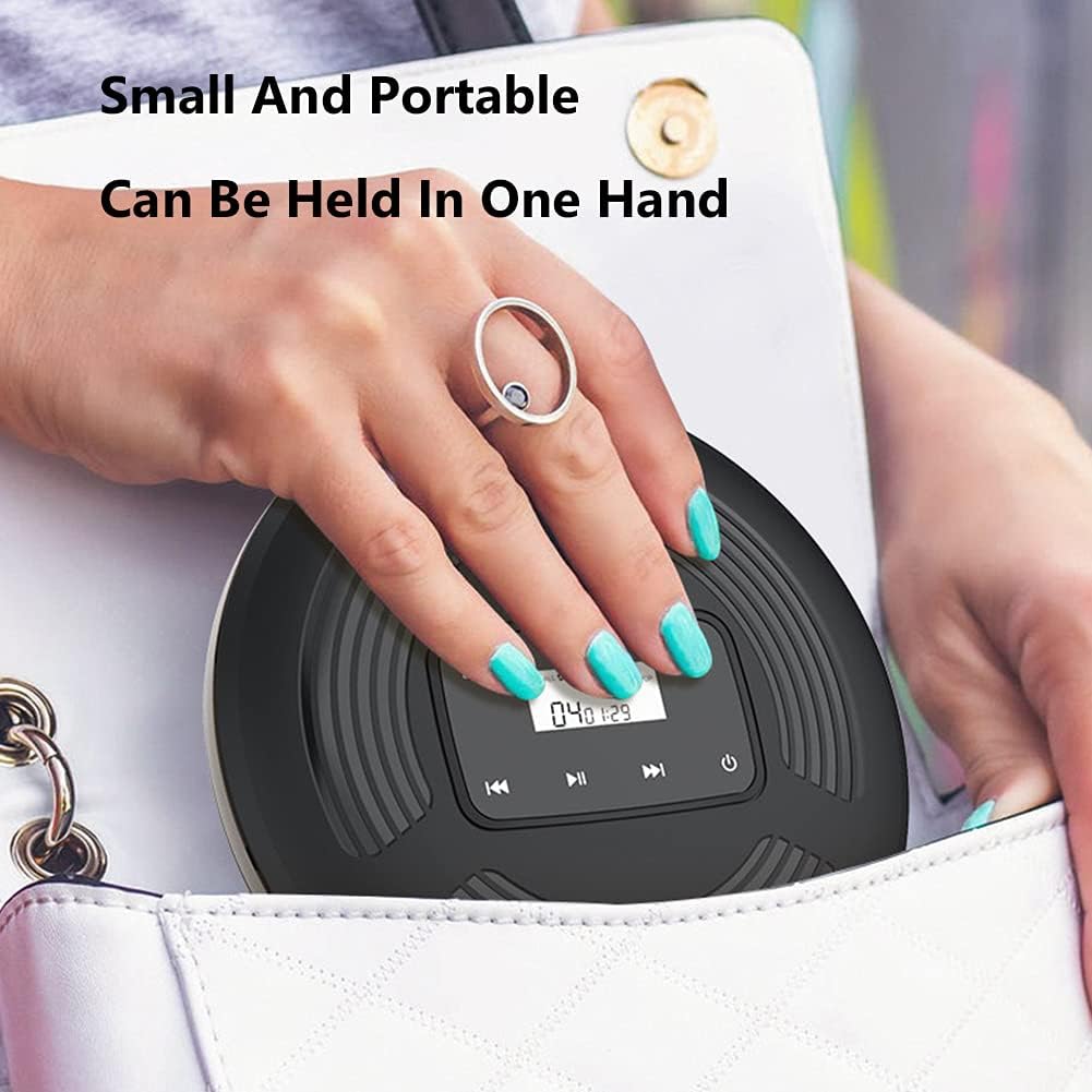 Portable CD Player with Bluetooth 5.0 and FM Transmitter Z213732