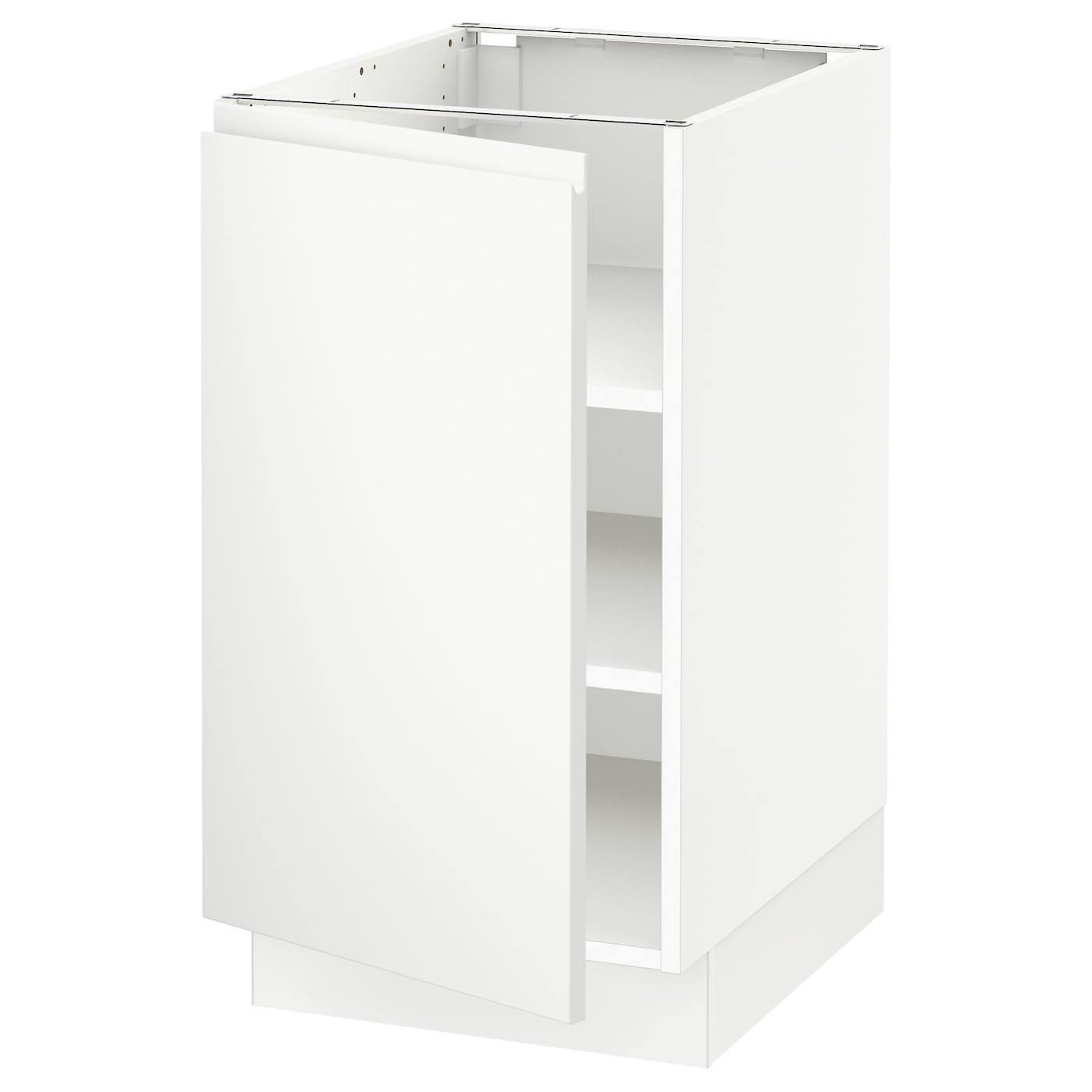 White Base Cabinet with Shelves T810474