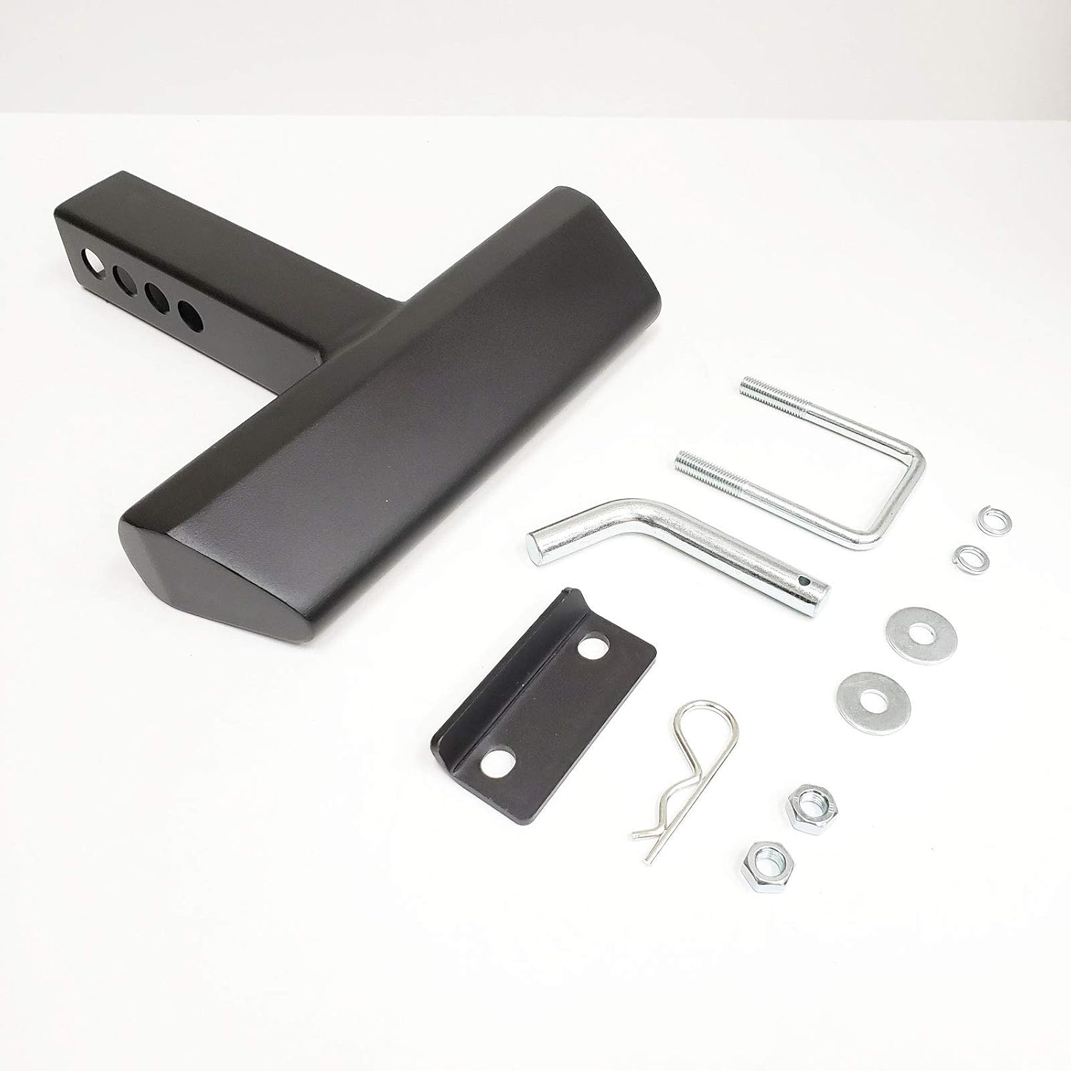 Black 2" Receiver Hitch Step Bar Pack of 2 B6863