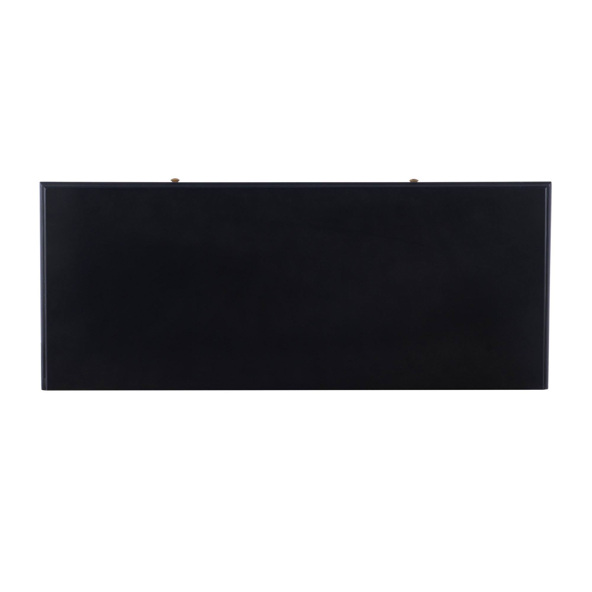 Black Two-Drawer Desk I645