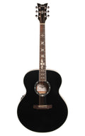 Gloss Black Acoustic Guitar D693