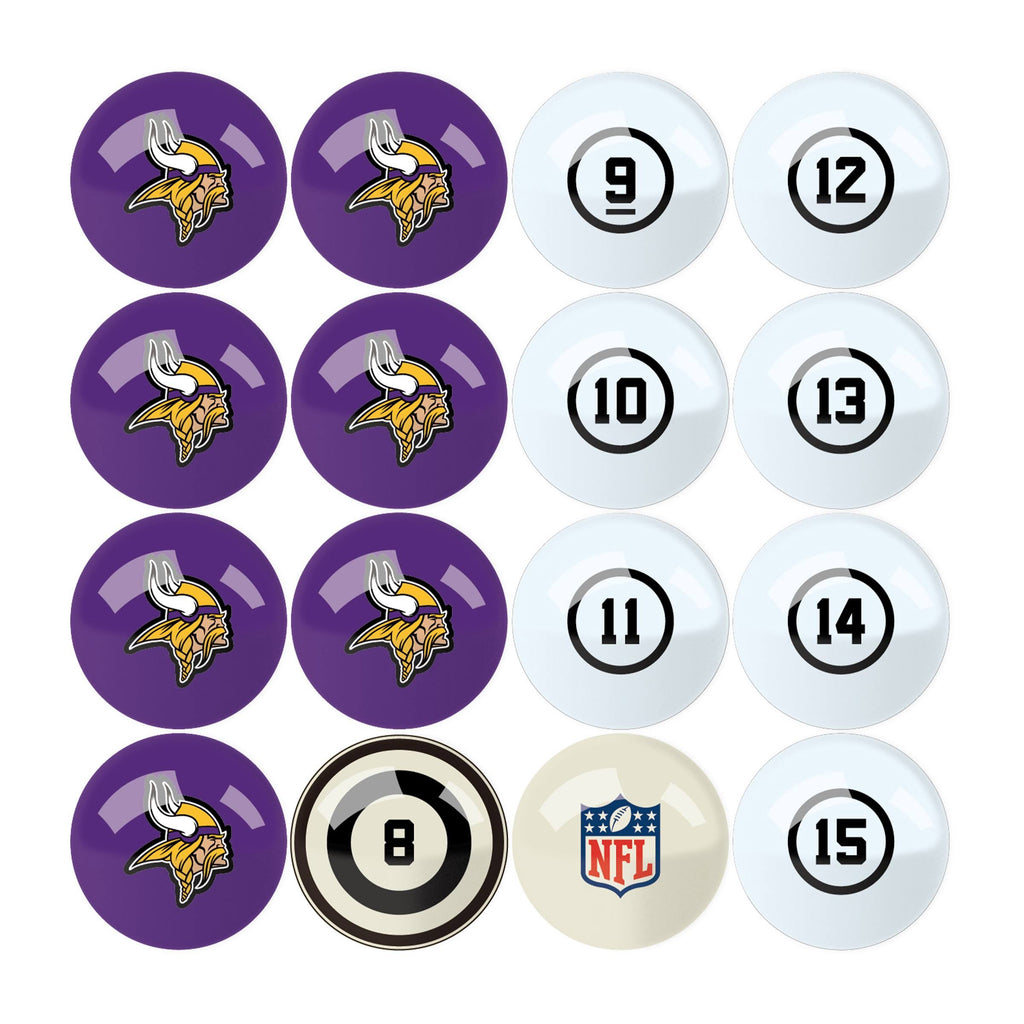 Seattle Seahawks Billiard Ball Set with Numbers S901
