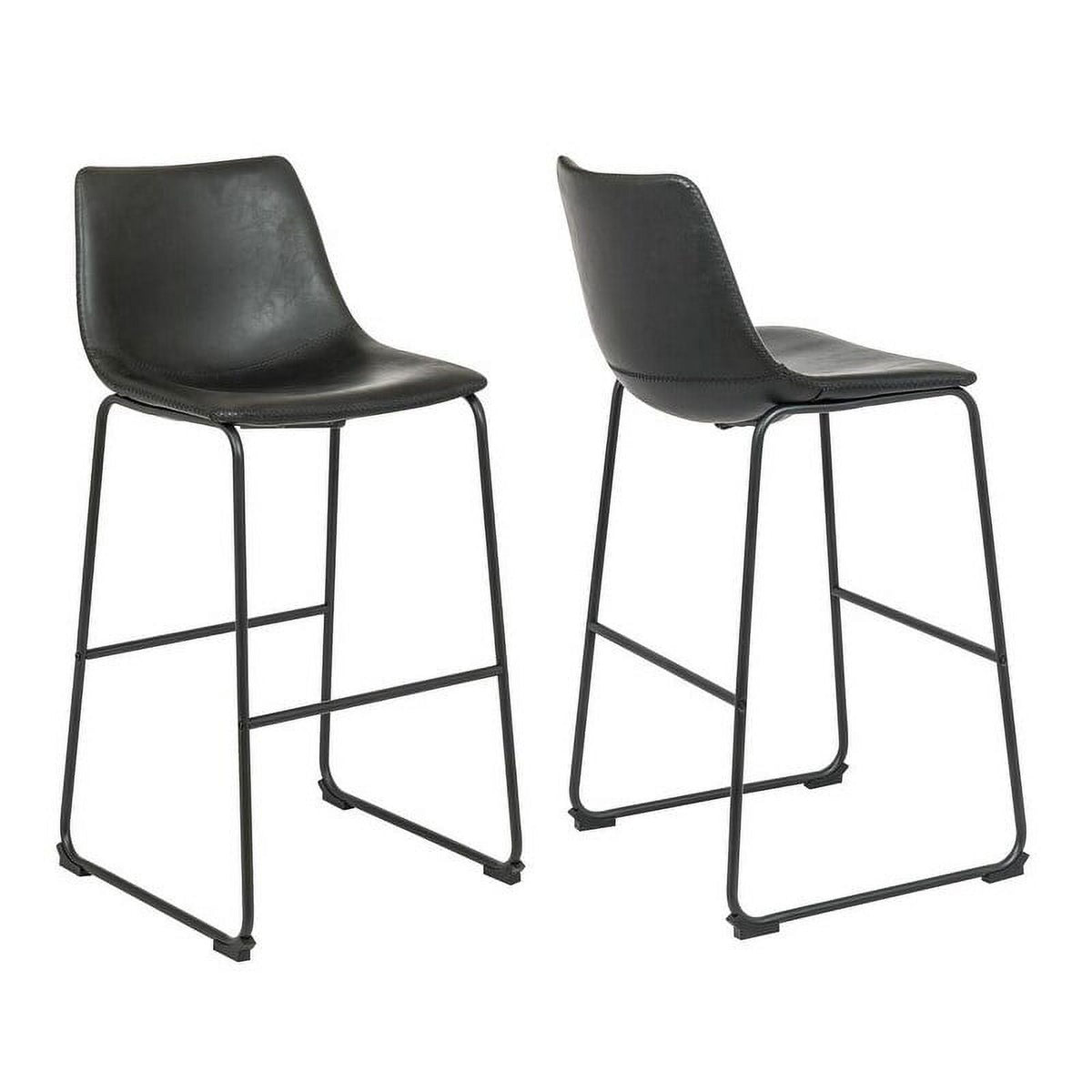 Tan Bar Stools Set of 2 E7779
