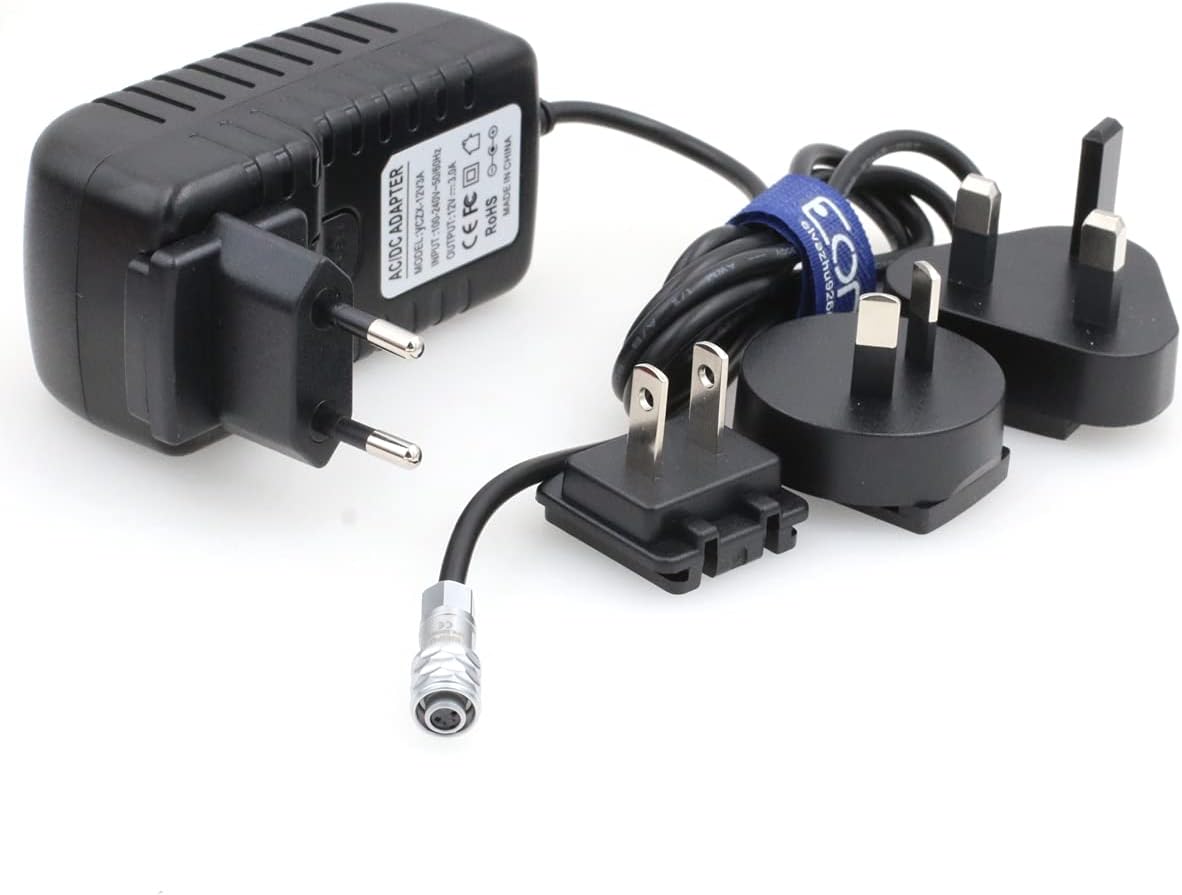 12V 3A Adapter Power Supply Charger for BMPCC 4K 6K Z387