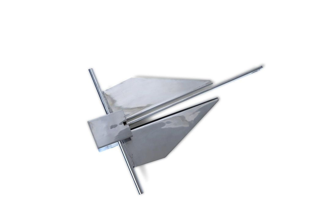 44 lb Stainless Steel Fluke Style Anchor I919