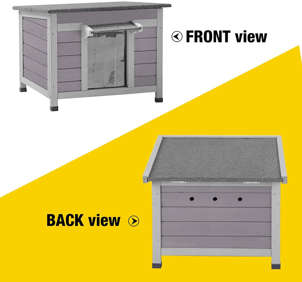 22.3'' Wood Cat House Q396815
