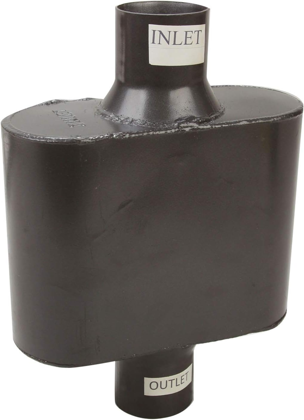 Pair of Single Chamber Performance Race Muffler 2.5 Inch Center Universal Pack of 2 L849394