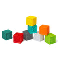 Multicolor 8-Piece Plastic Toy Blocks N631898