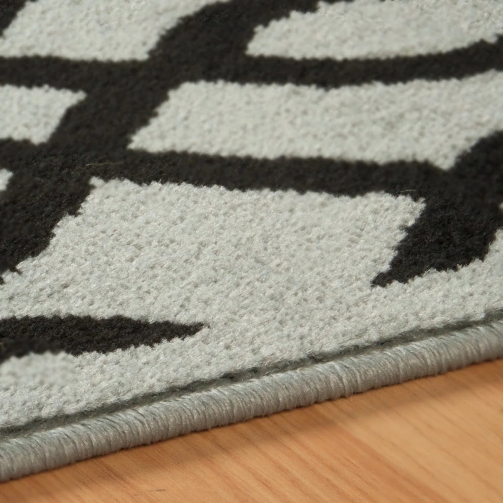 Beige Oriental Floral Runner Rug G2517