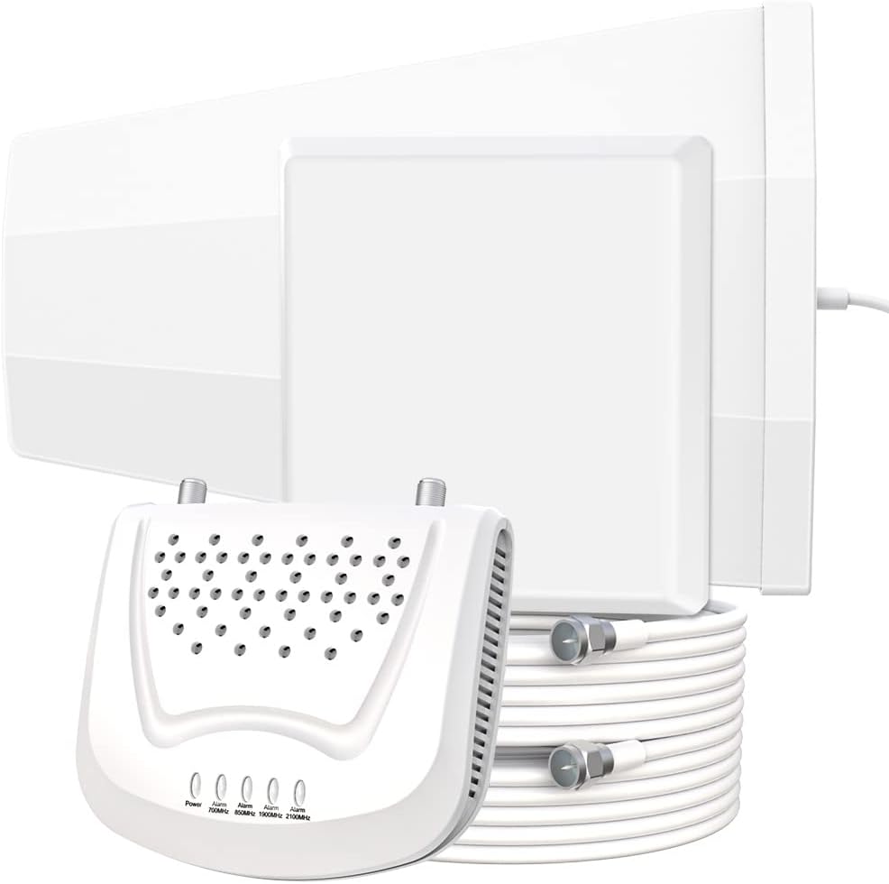 Cell Phone Booster, 4,000 Square ft, 2G/3G/4G LTE, 5G Ready D158