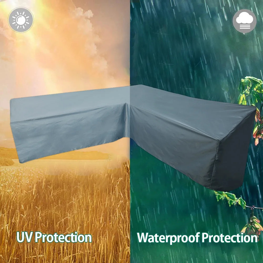 Patio Waterproof Outdoor Furniture Sofa Protector with Storage Bag K247