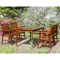 5-Piece Acacia Patio Dining Set B933
