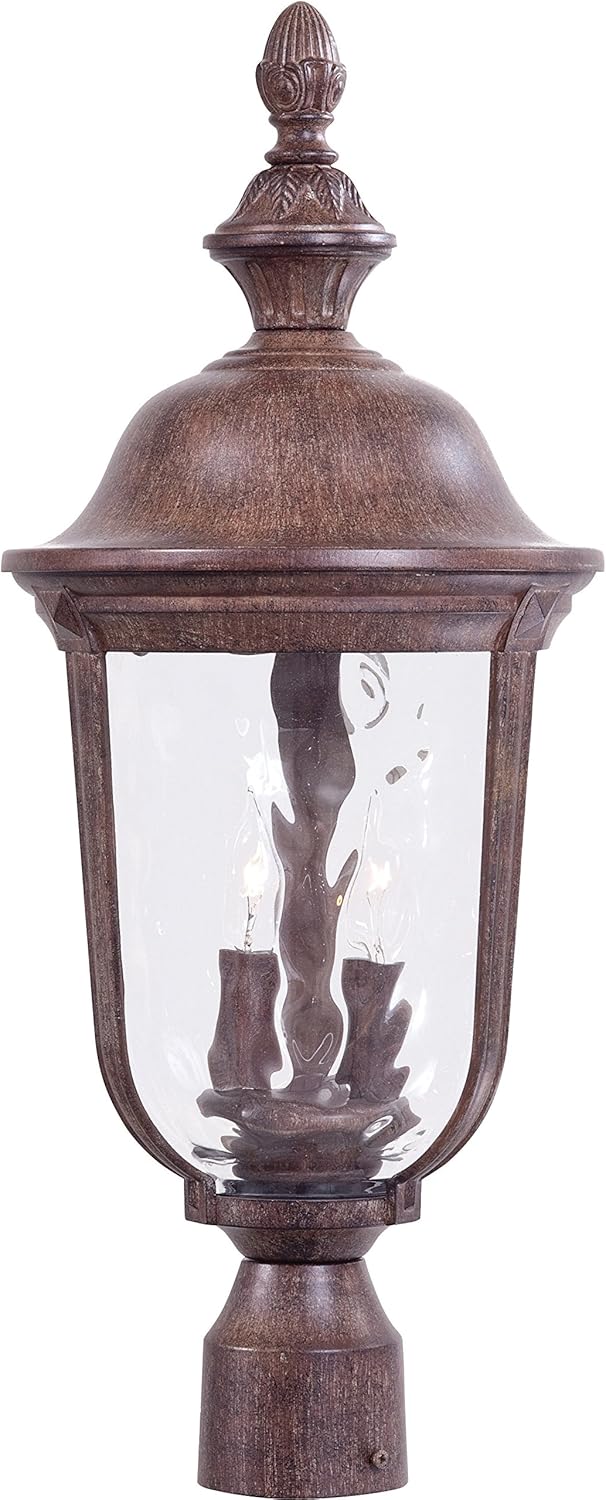 Black Cast Aluminum Outdoor Post Light D883422
