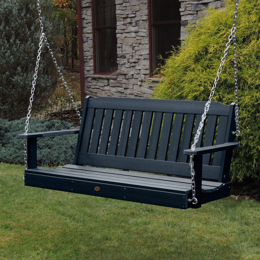 Weathered Acorn Porch Swing F435