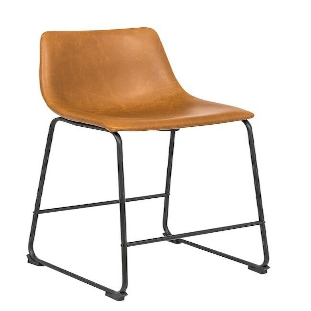 Tan Bar Stools Set of 2 E7779