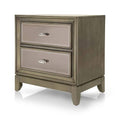 Silver-Tinted Nightstand D18761