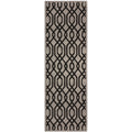 Beige Oriental Floral Runner Rug G2517