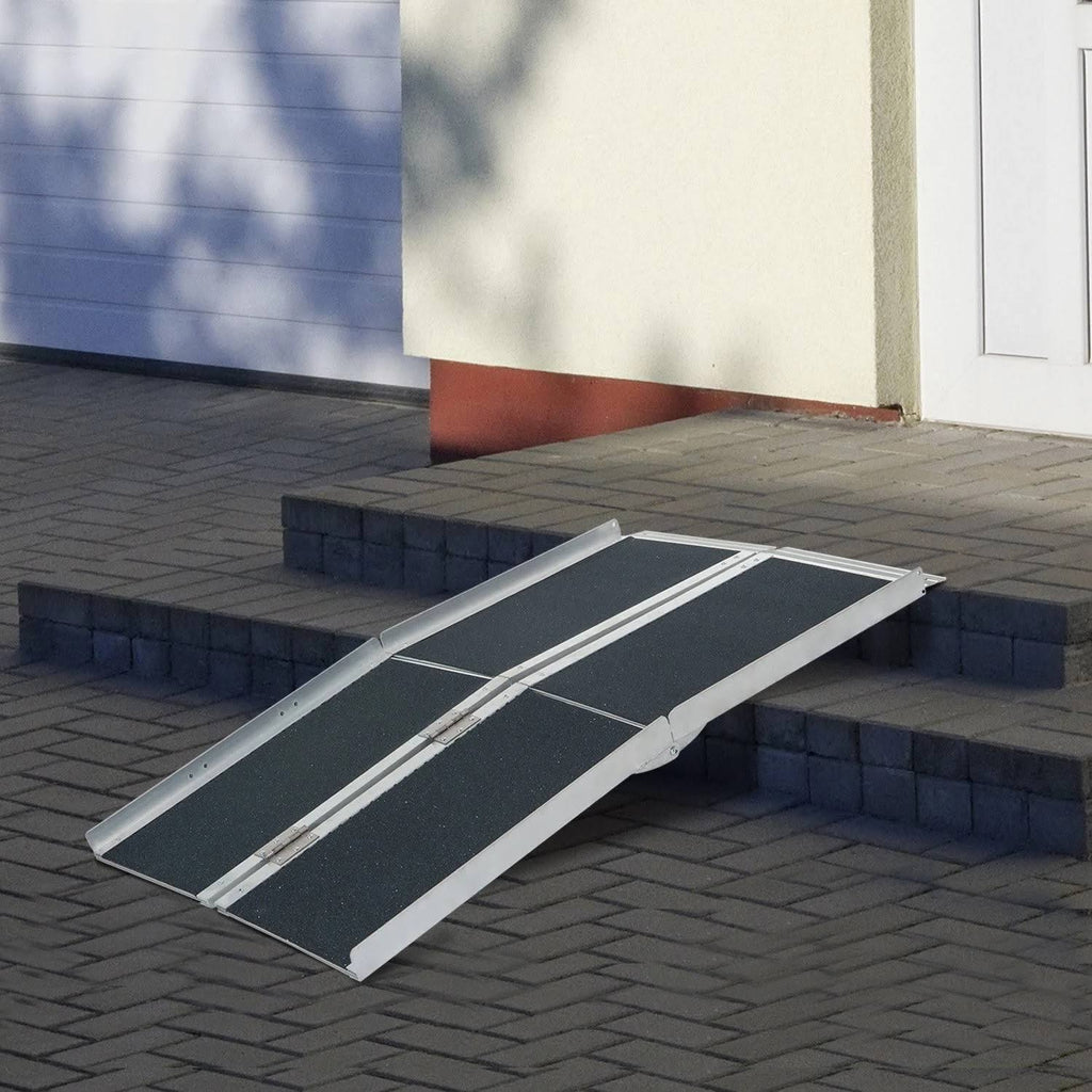 Lightweight Aluminum Portable Folding Wheelchair Ramp K425563