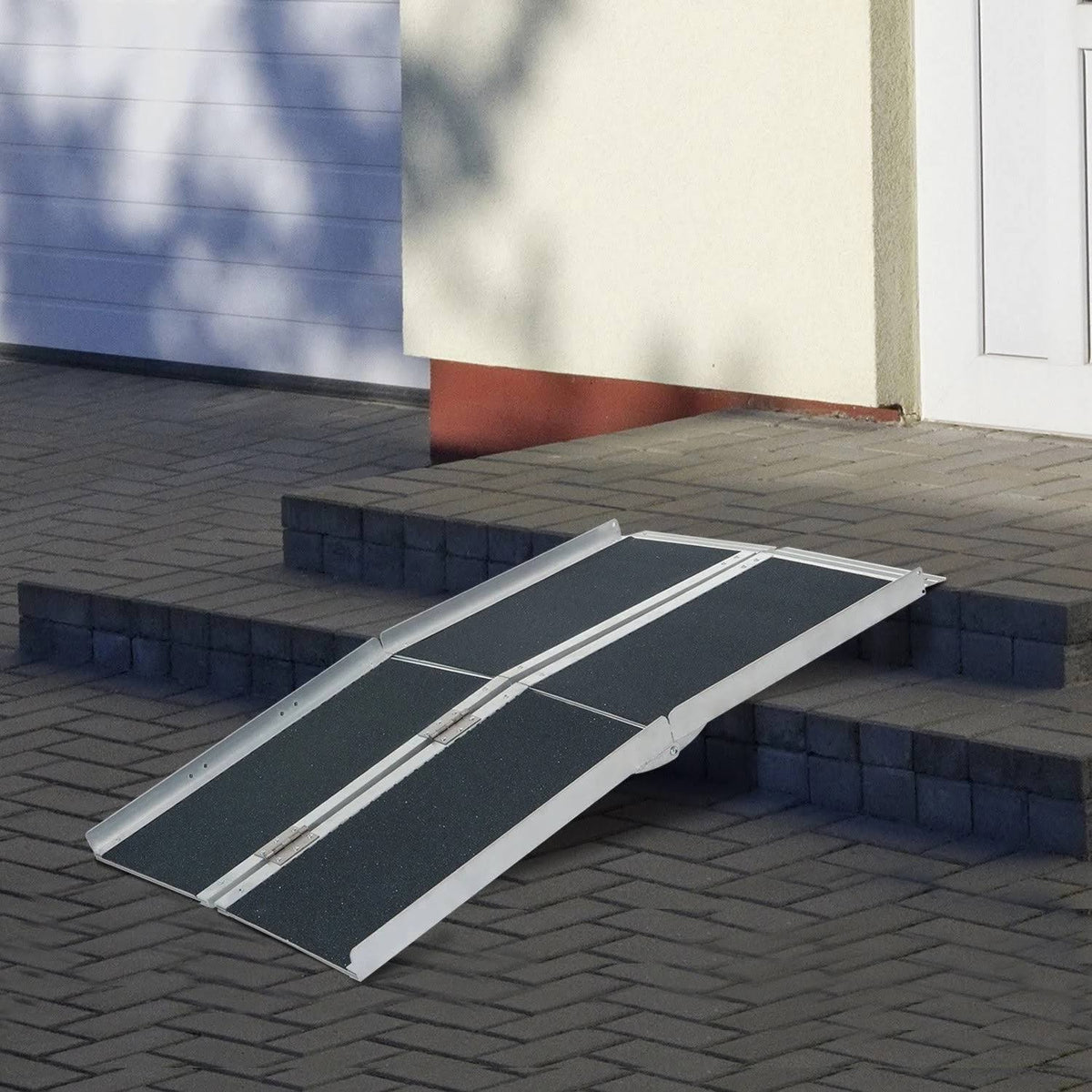 Lightweight Aluminum Portable Folding Wheelchair Ramp K425563