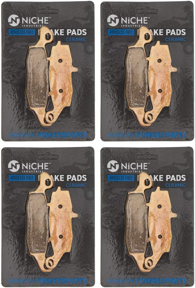 Front/Rear Ceramic Brake Pad Set 4 Pack Z789