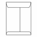 8-3/4 inch x 11-1/2 inch White Center Seam Catalog Envelopes (Box of 500) E66196