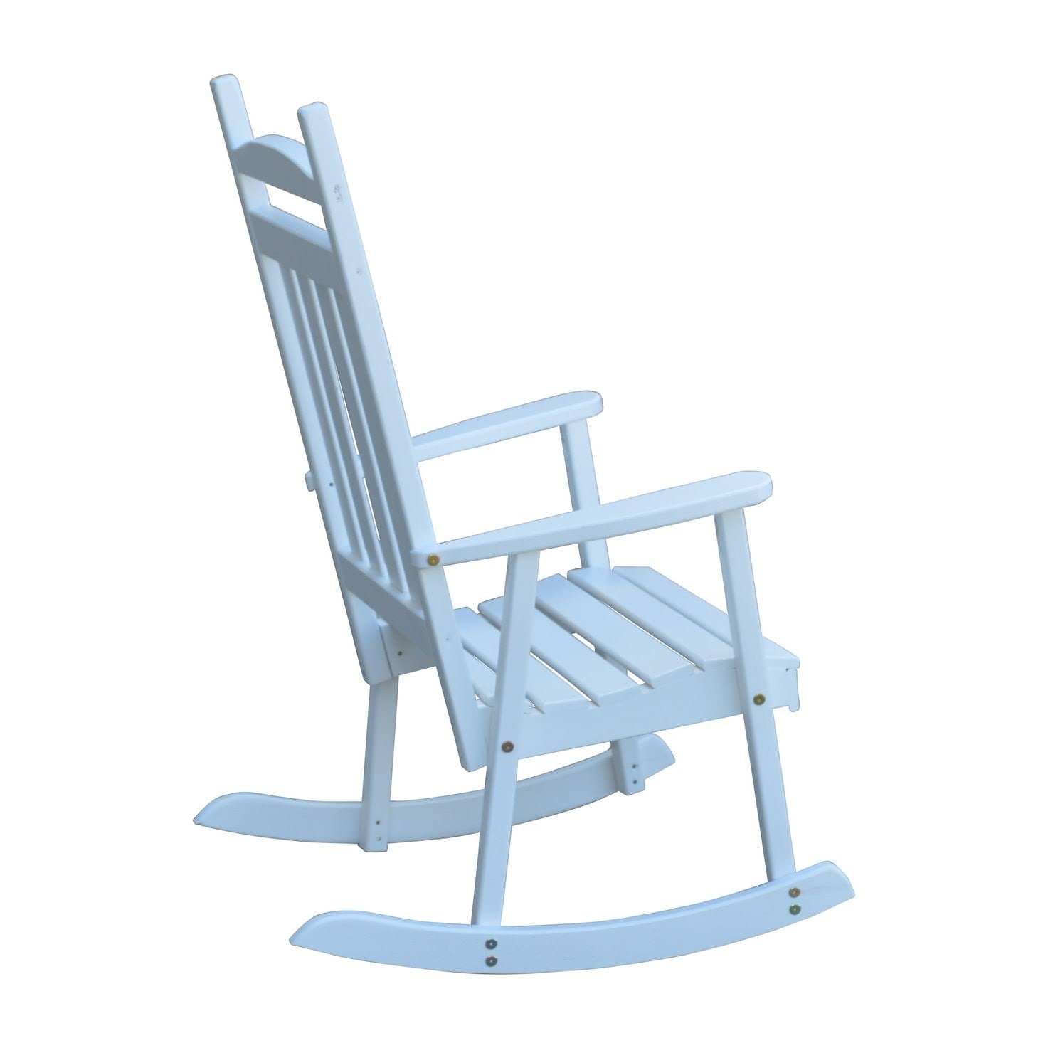 White Porch Rocker T697189