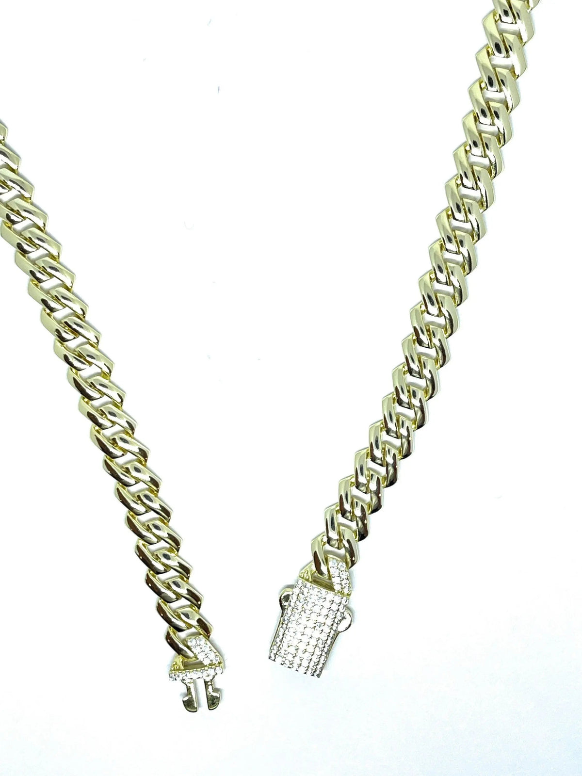 925 Sterling Silver Miami Cuban Link Bracelet A3125